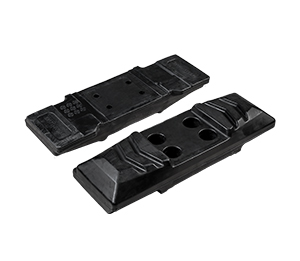 Chain On Rubber Track Pads