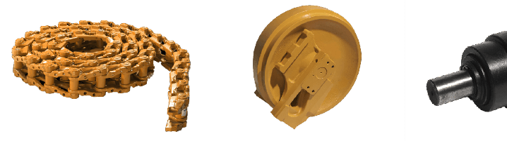 VemaTrack VMT track chain, track link assy, track link assembly, idler assy, idler assembly, roller top for excavators & tracked machines in Australia