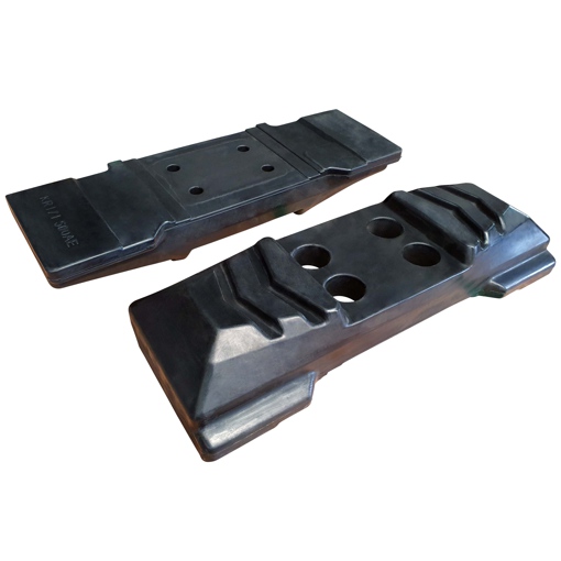 TUFFPAD Rubber Pad 450mm Chain-On